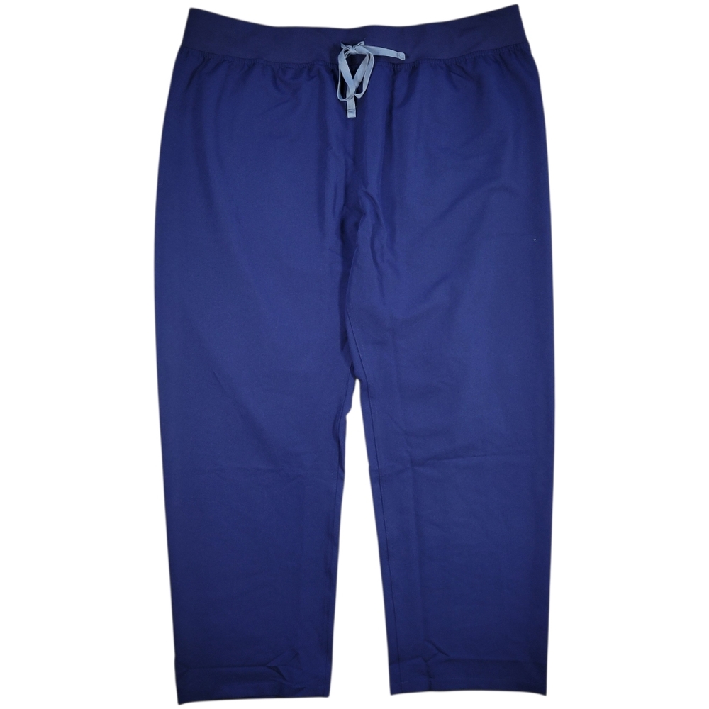 Figs Livingston Scrub Pants Womens 4XL Sapphire Blue 5301 Uniform High Waisted